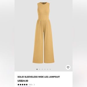 Viral Sleeveless Palazzo Jumpsuit(as seen on TikTok)